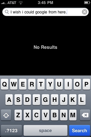 iPhone search?